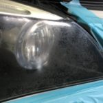 ＢＭＷのヘッドライト黄ばみの状態