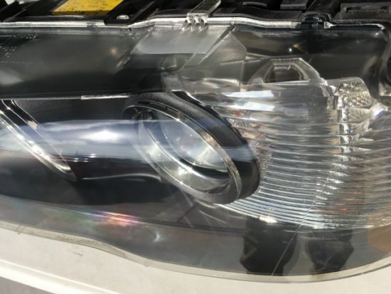 ＢＭＷのヘッドライトリペア完成時の状態