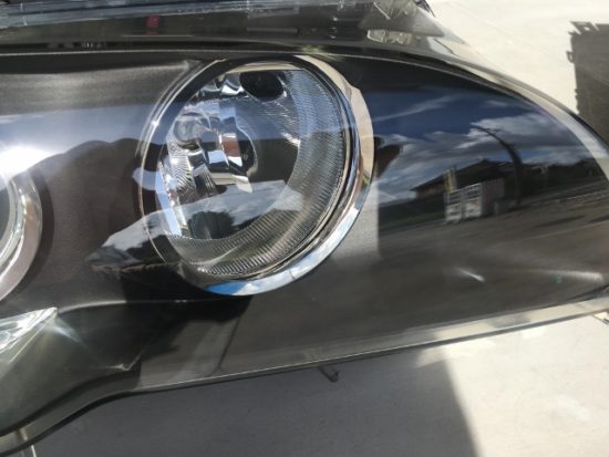 ＢＭＷのヘッドライトリペア完成時の状態
