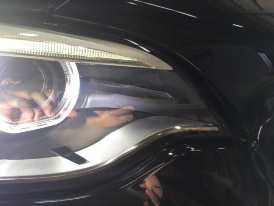 ヘッドライトひび割れクラック除去BMW (15)