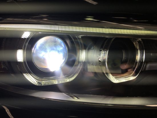 ヘッドライトひび割れクラック除去BMW (17)
