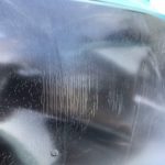 ヘッドライトのひび割れクラックのリペア