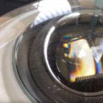 ＢＭＷミニのクラックの様子