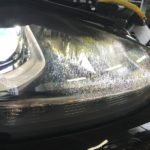 20190823ＶＷゴルフ7のヘッドライトクラックの様子