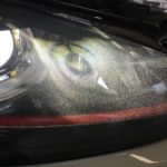 ＶＷゴルフ7のヘッドライトクラックの様子