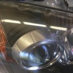 ホンダS2000のヘッドライト黄ばみ除去とクリア塗装施工 (3)